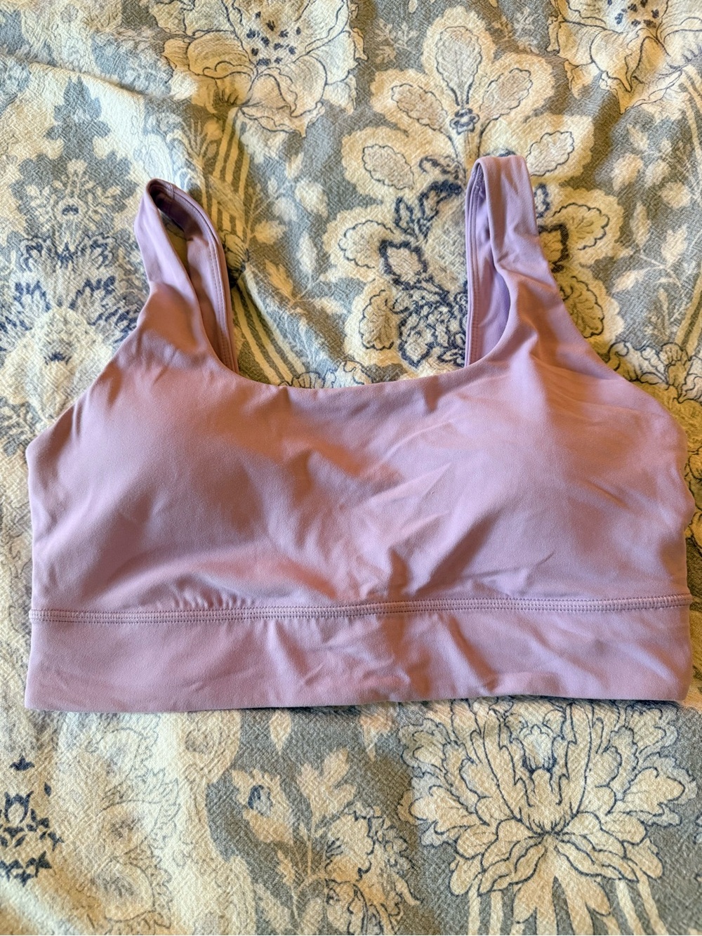 CRZ Yoga Sports Bra in Elfin Purple M